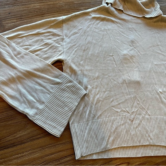 Most of All Women’s Lovisa Palomina Sweater Pullover Cropped Turtleneck Ribbed S - Picture 6 of 10